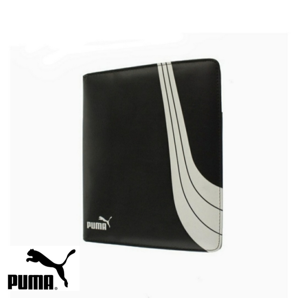 Puma Faux Leather Universal iPad Tablet Case B/W